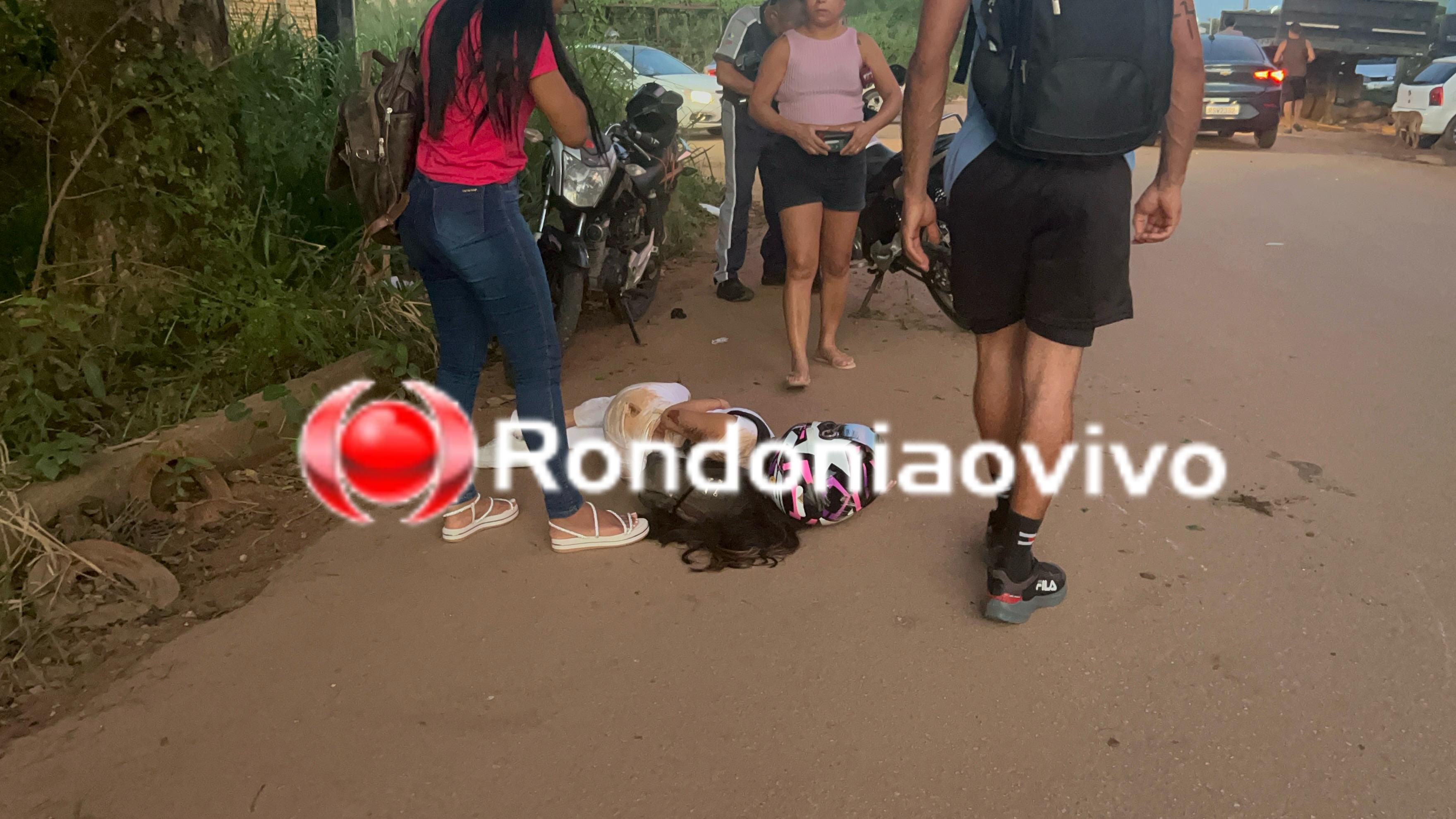 VÍDEO: Acadêmica sofre grave acidente a caminho da faculdade