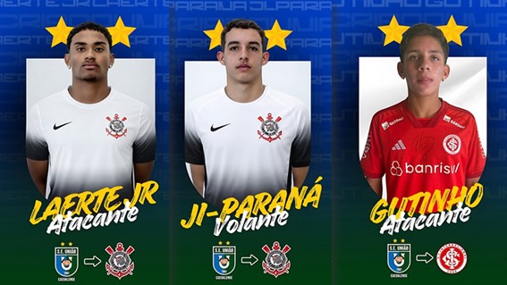 REVELAÇÃO NO FUTEBOL: União Cacoalense se destaca na Copinha e revela talentos para clubes gigantes