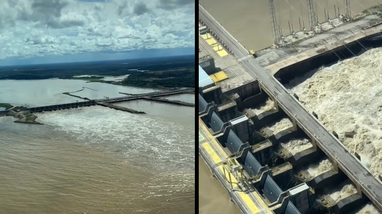 CHEIAS EM RONDÔNIA: Reservatórios de hidrelétricas estão nos limites e distritos inundados