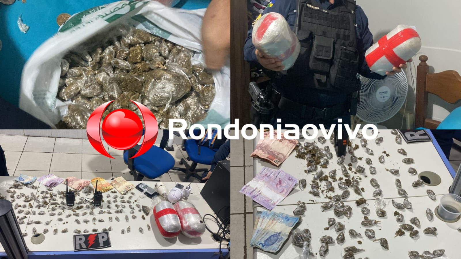 NO TEIXEIRÃO: Adolescente de 15 anos é flagrado em boca de fumo com várias porções de drogas