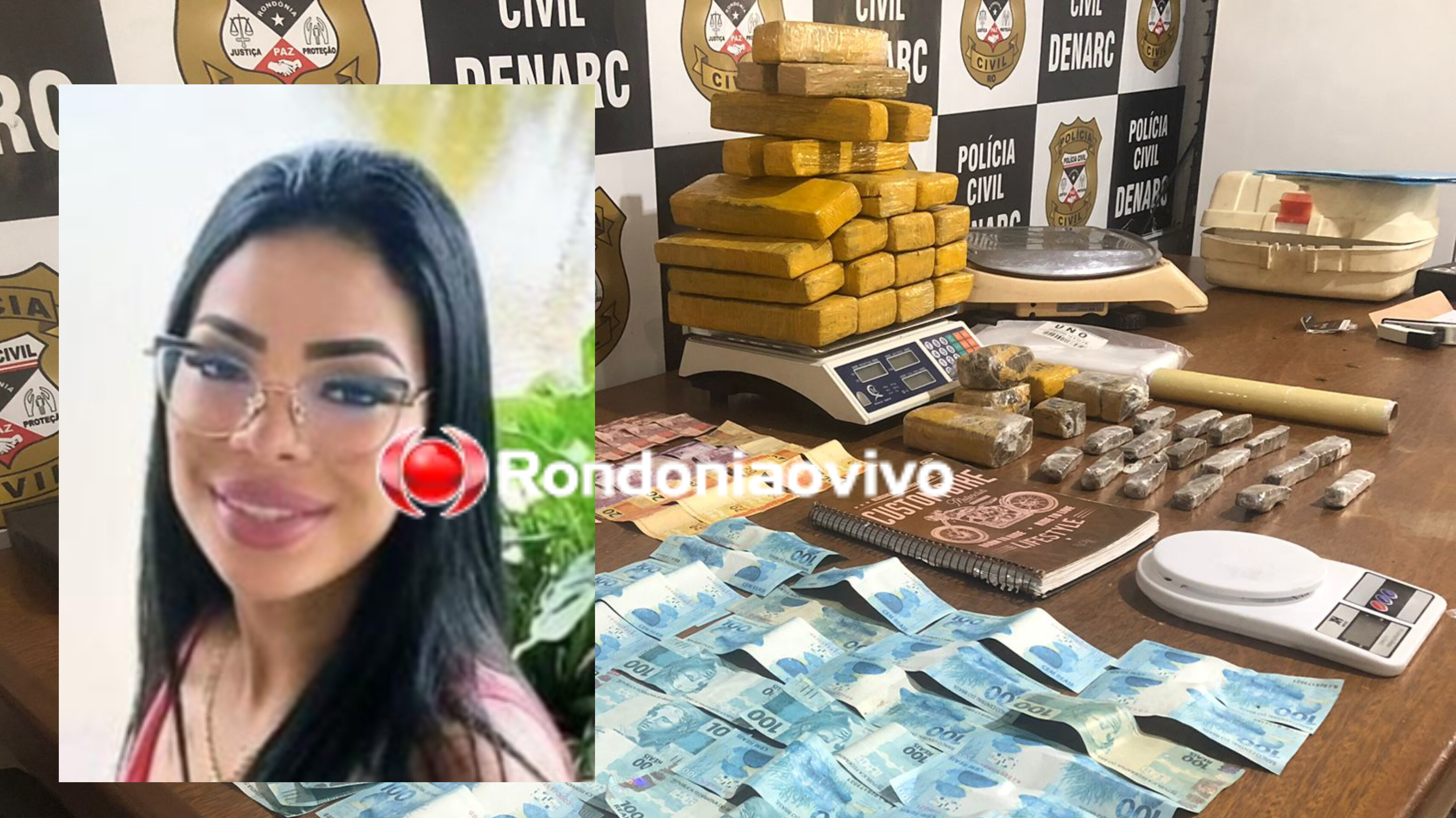 NA GELADEIRA: Denarc prende mulheres com mais de 15 quilos de droga e notas falsas 