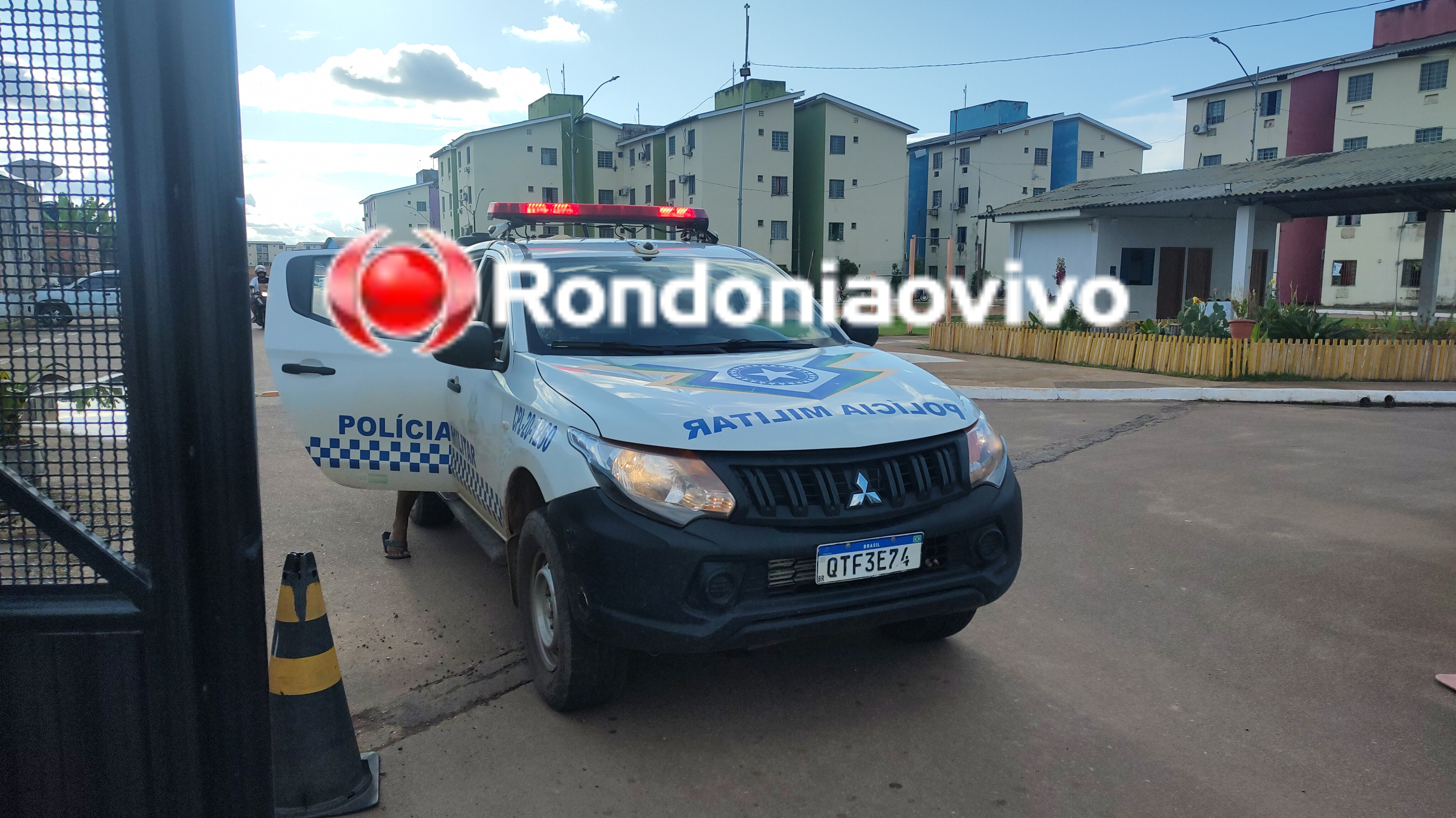 VÍDEO: Homem é contido com bala de borracha ao tentar atacar síndico de condomínio