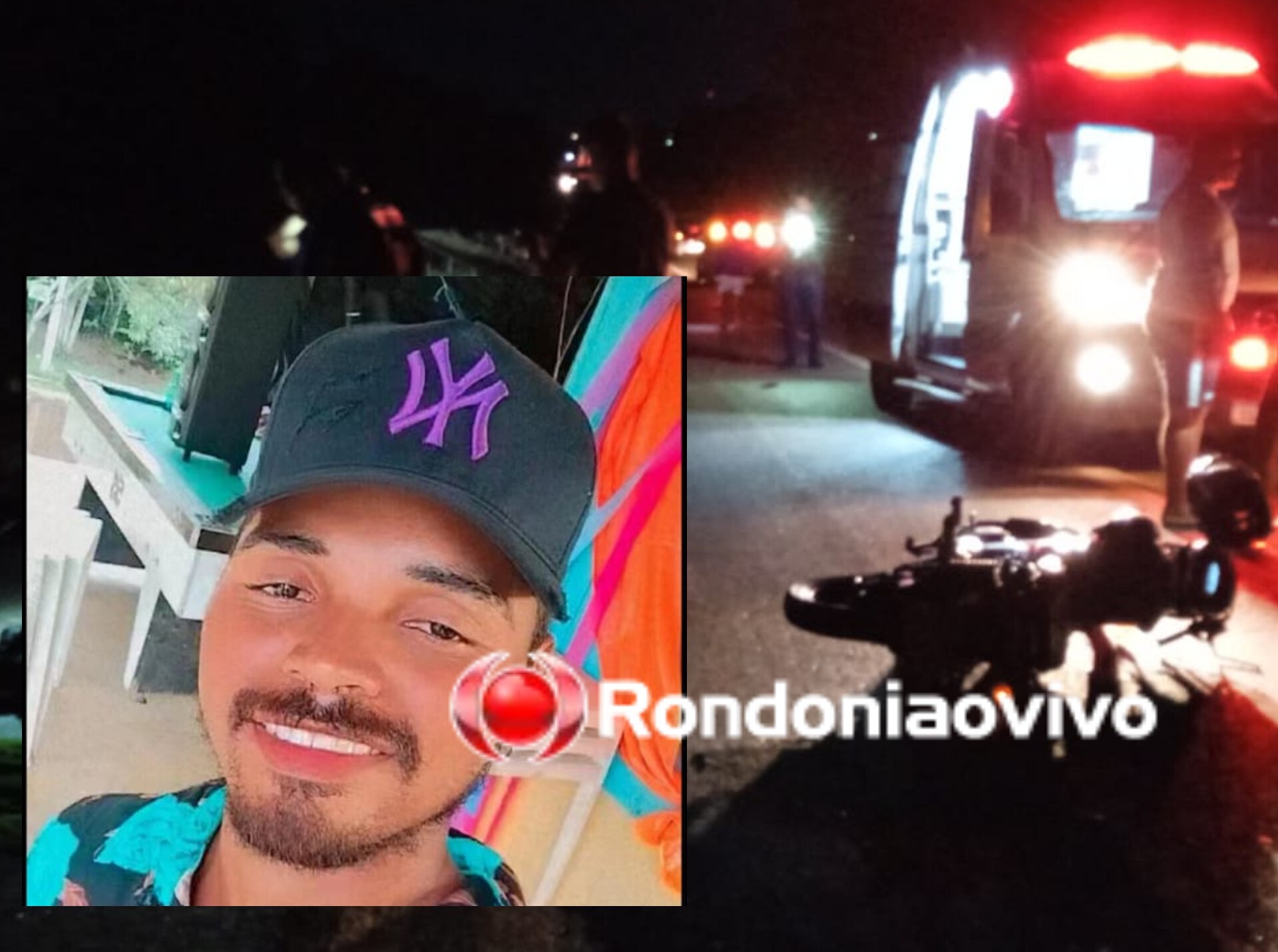 TRÁGICO: Motociclista morre atropelado por carreta na BR-319 após a ponte do rio Madeira 