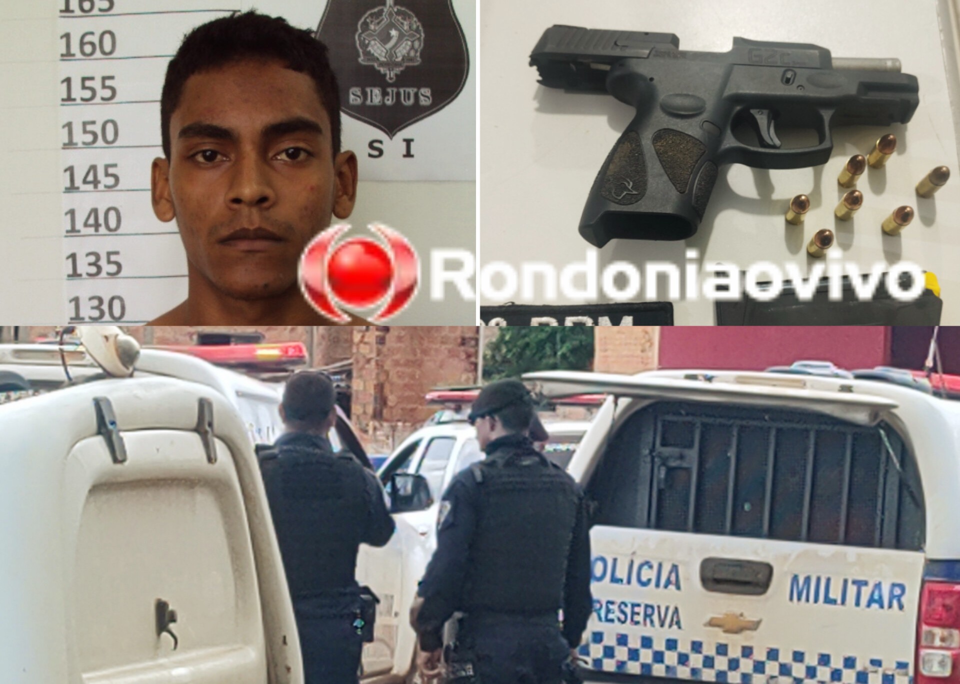 ALTA PERICULOSIDADE: Criminoso que manteve namorada refém, estava foragido e atirou contra a polícia 