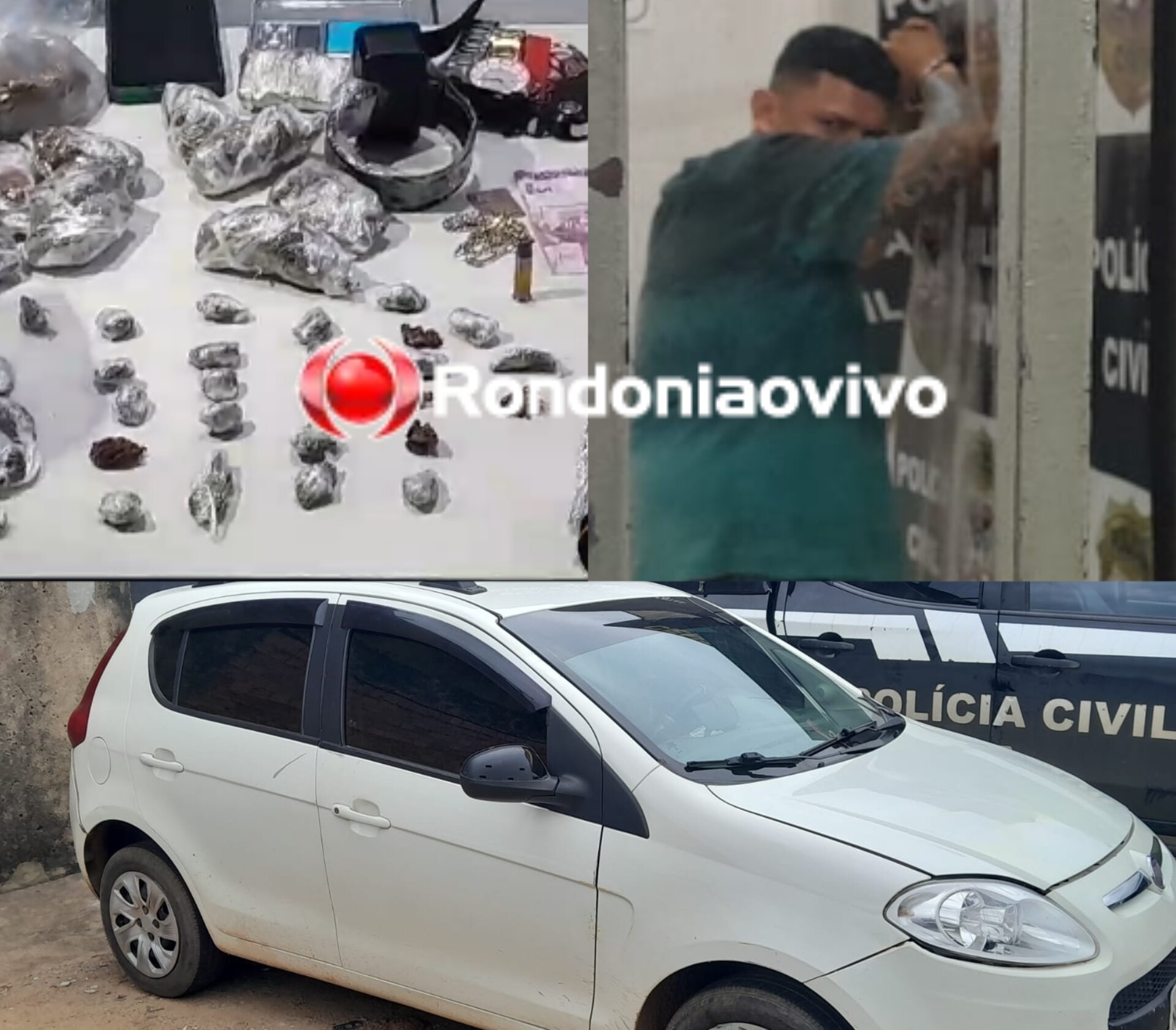 INTERCEPTADO: 'Bufa Gala do Morar Melhor' é preso por tráfico de drogas após perseguição 