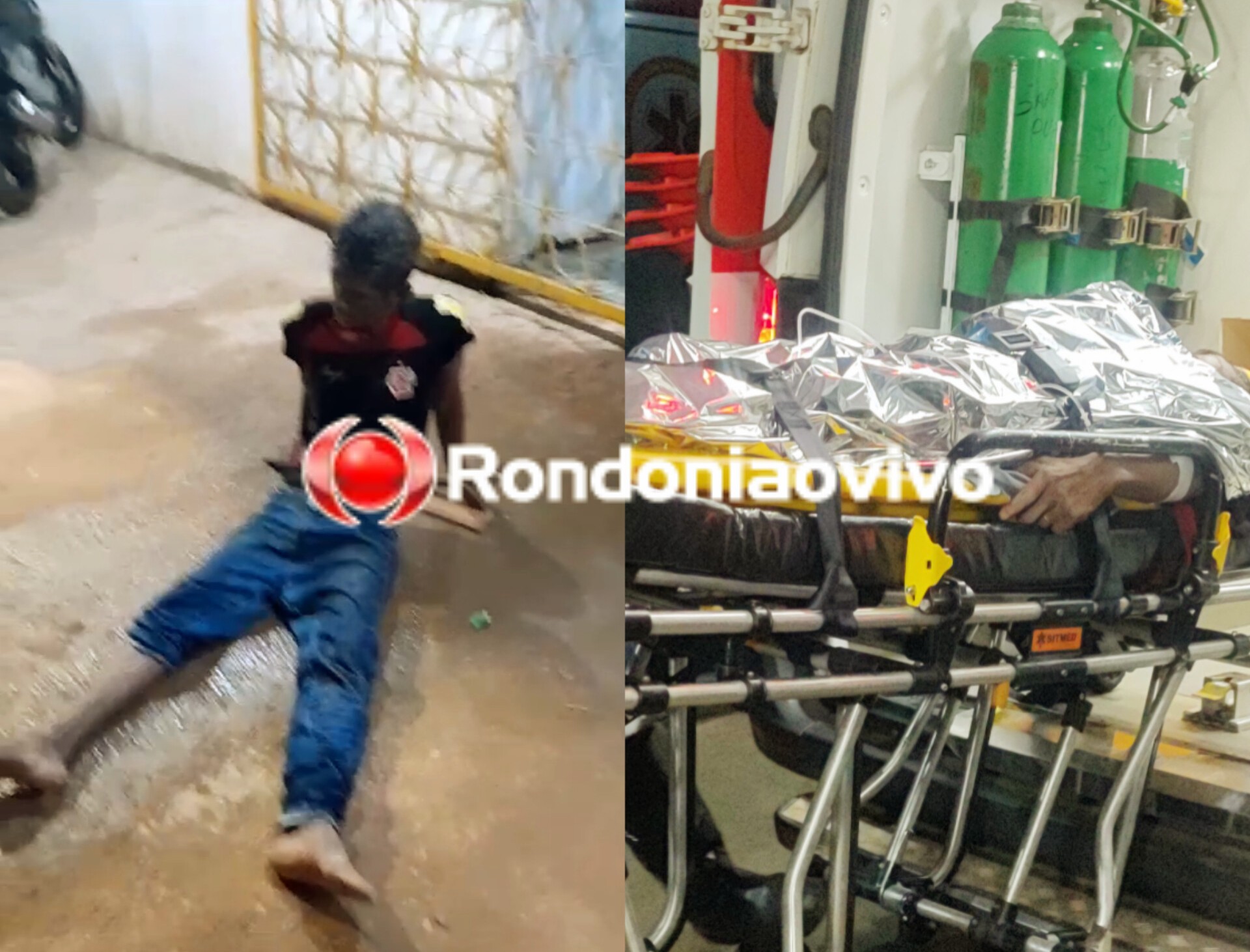 CRIMINOSOS DE MOTO: Ataque a tiros deixa homem baleado em frente a distribuidora 