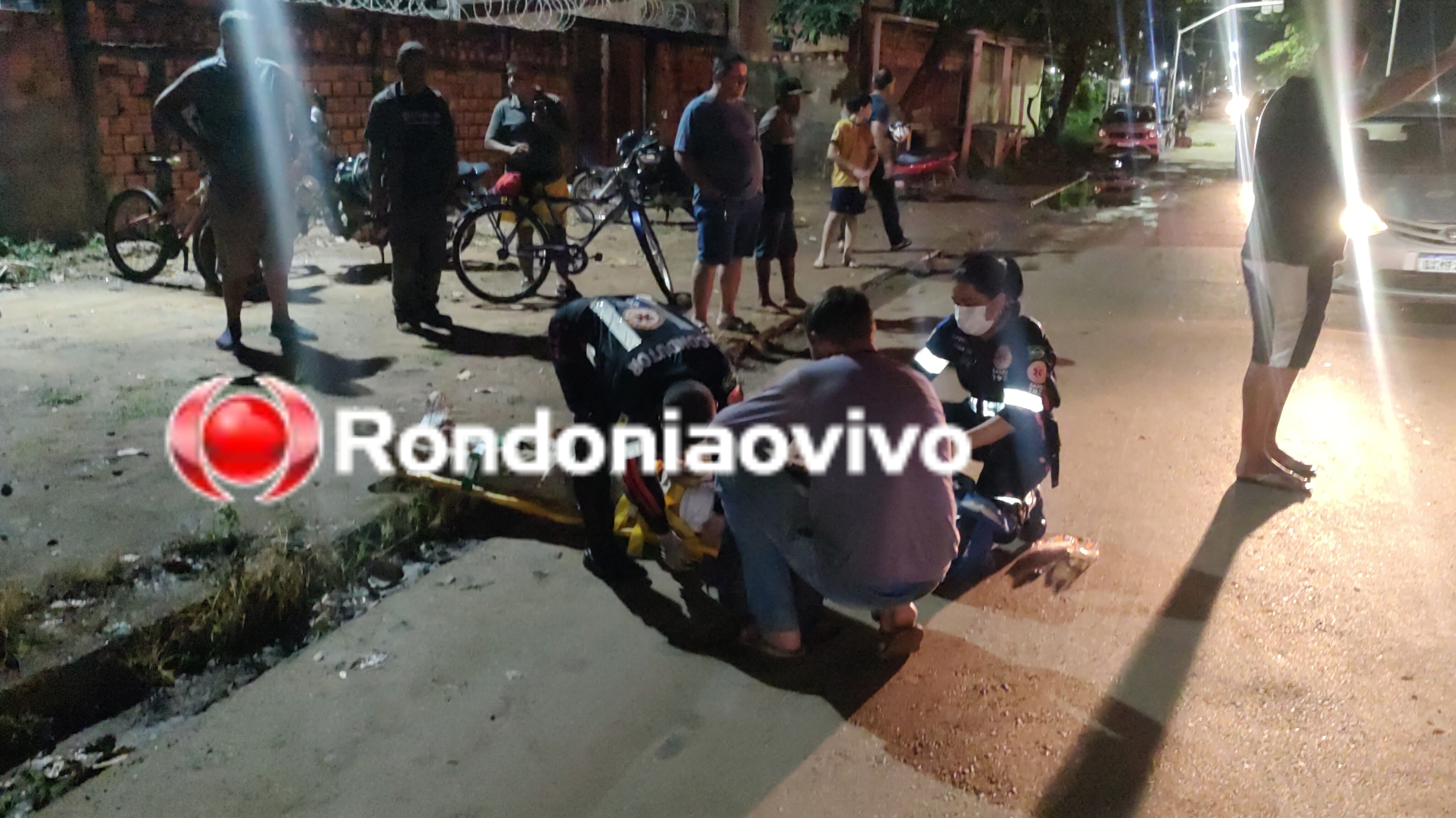 VÍDEO: Atropelamento deixa mulher e homem gravemente feridos na Avenida Guaporé 