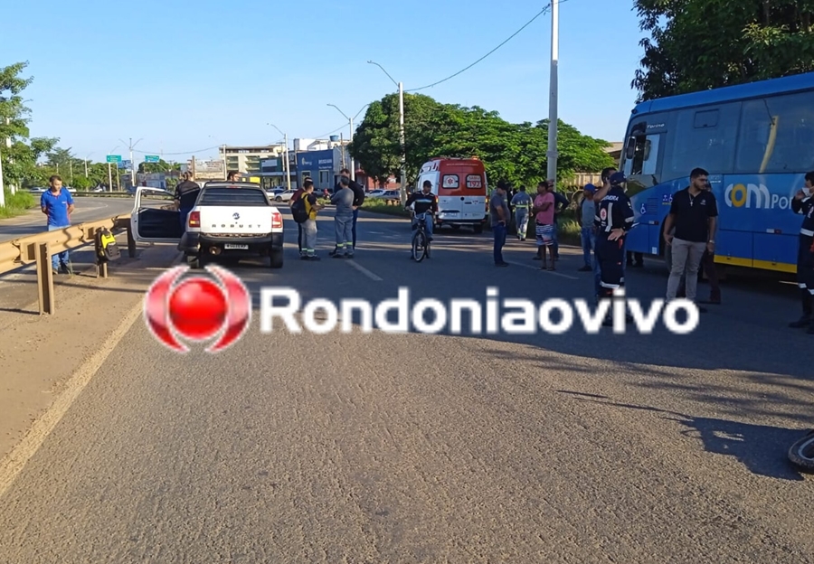 TRAGÉDIA: Passageira de moto morre após ser atingido por ônibus na BR-364