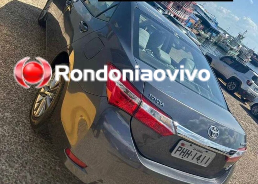 ASSALTO: Empresário é rendido na porta de supermercado e tem Corolla roubado por bandidos