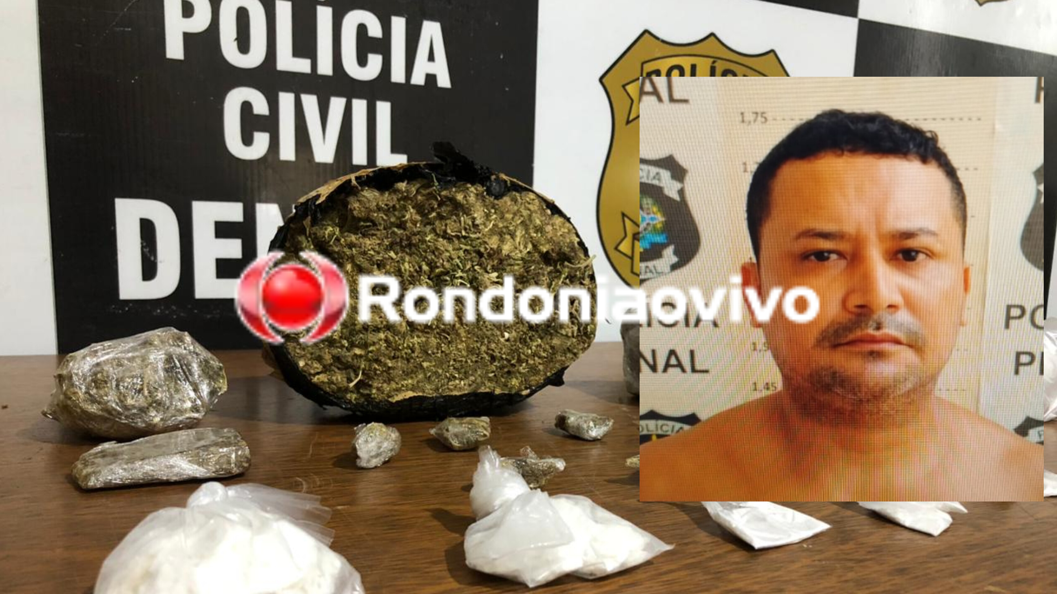 DESCOBERTO: Traficante é preso em bar de 'fachada' no Cristal da Calama