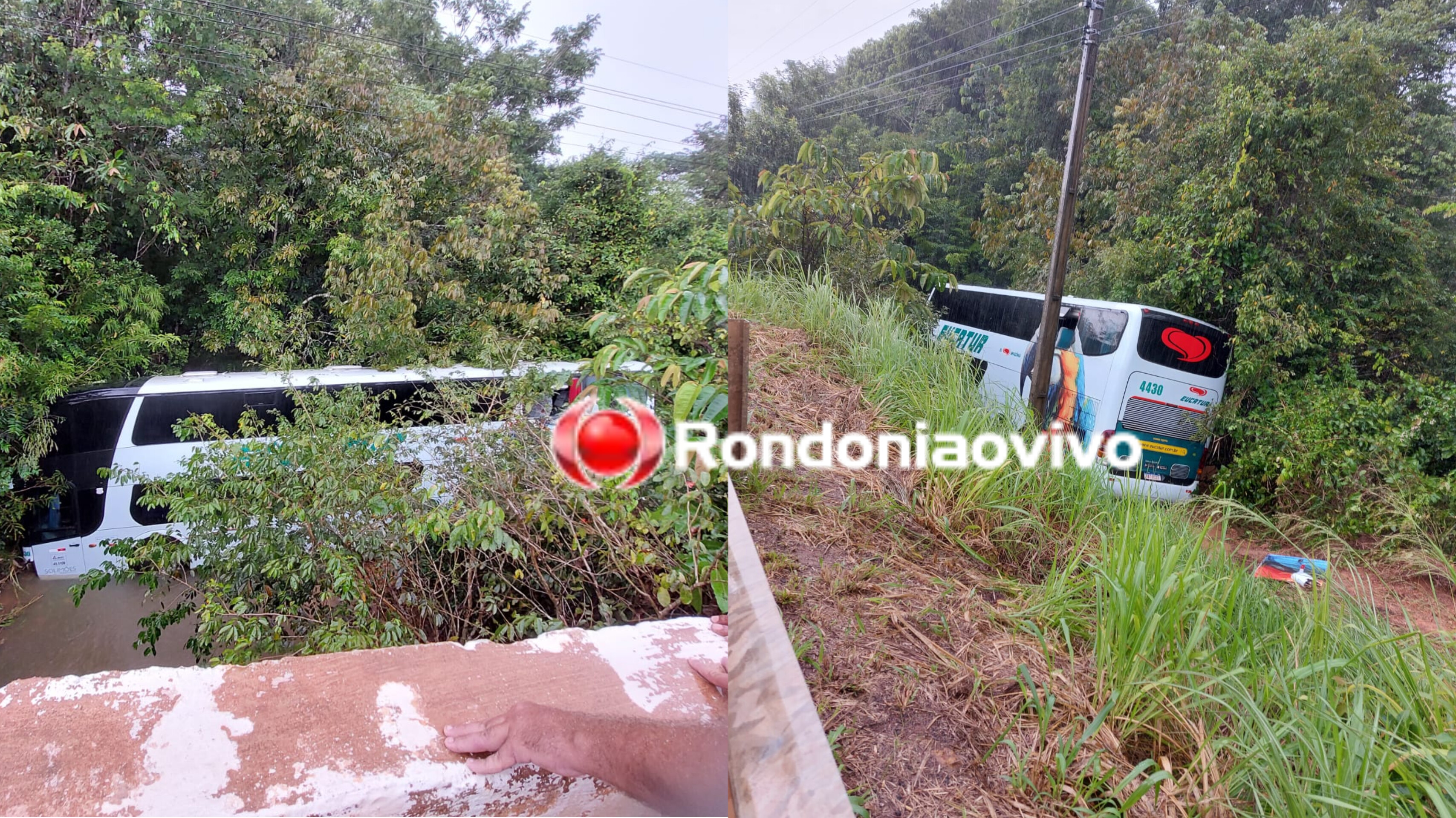 URGENTE: Acidente envolvendo ônibus na BR-319 deixa vários feridos 