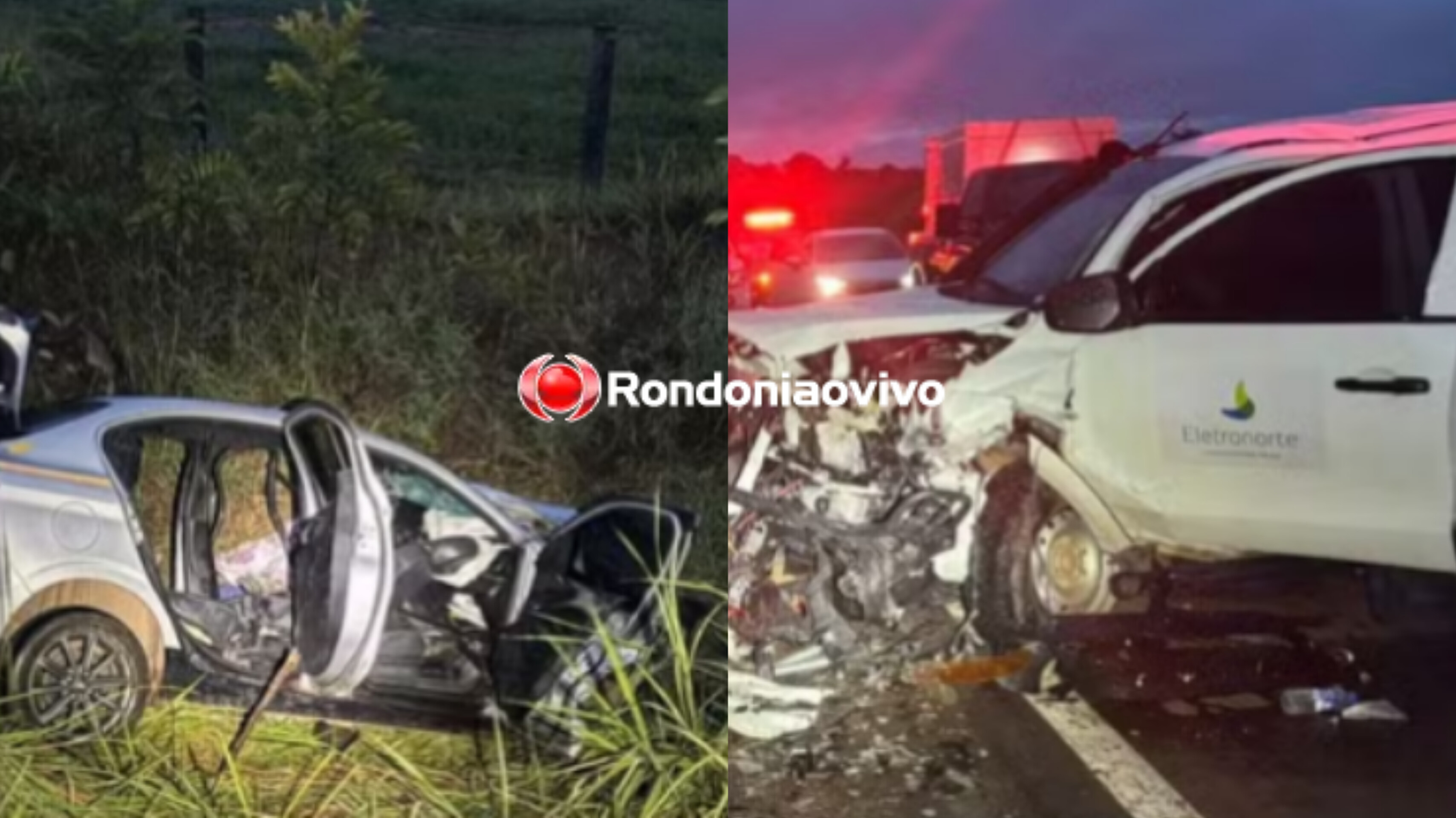 QUATRO MORTES: Bebê que nasceu há cinco dias, mãe, taxista e criança morreram em batida frontal na BR-364