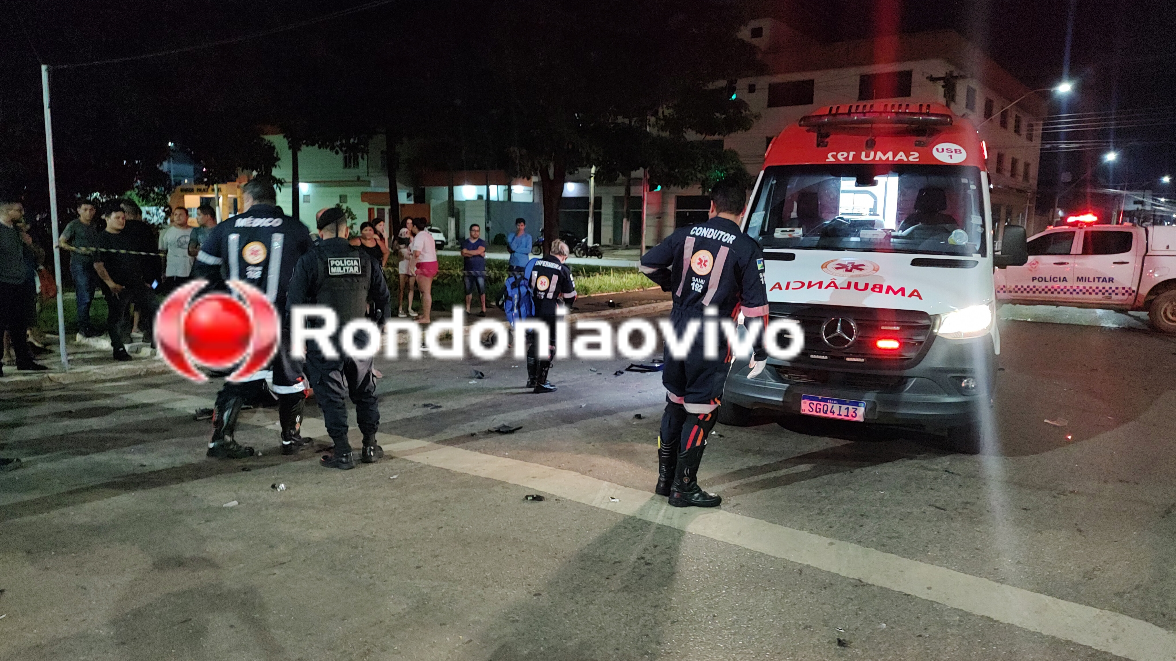 ACIDENTE: Homem morre e outro fica em estado grave após batida de carro com moto 