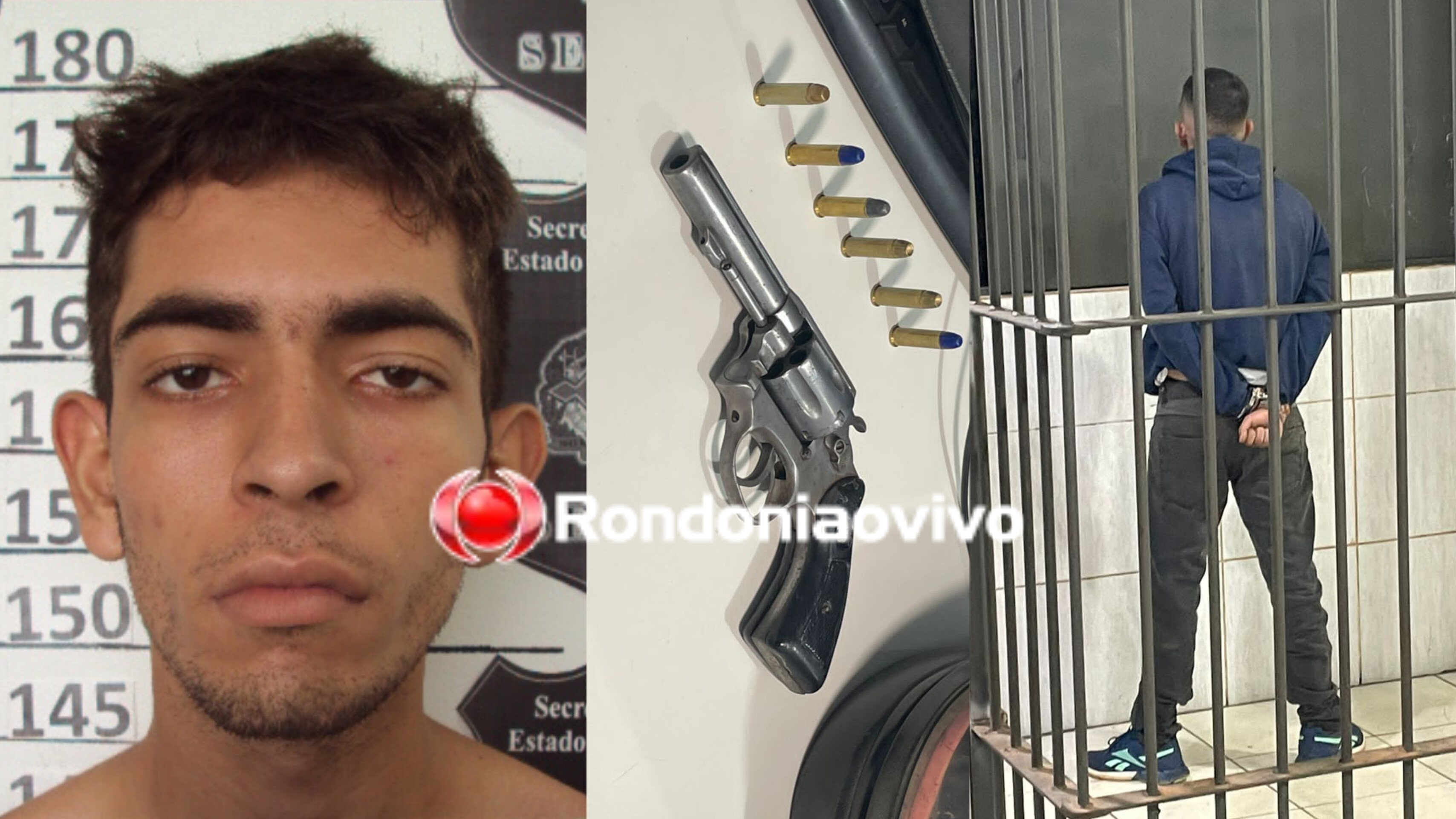 APÓS PERSEGUIÇÃO: 'Guilherme do Morar Melhor' é preso armado na zona Leste 