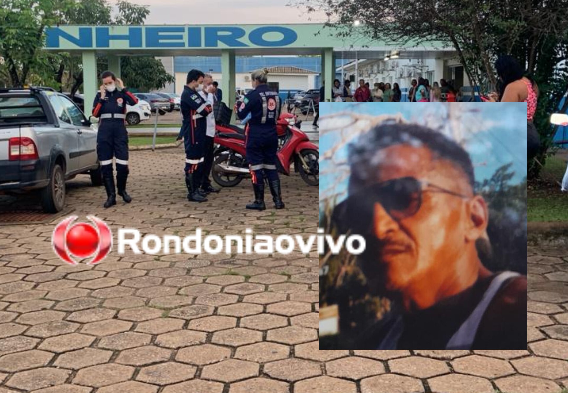 EXECUÇÃO: Homem atacado a tiros morre no estacionamento de hospital em Porto Velho 