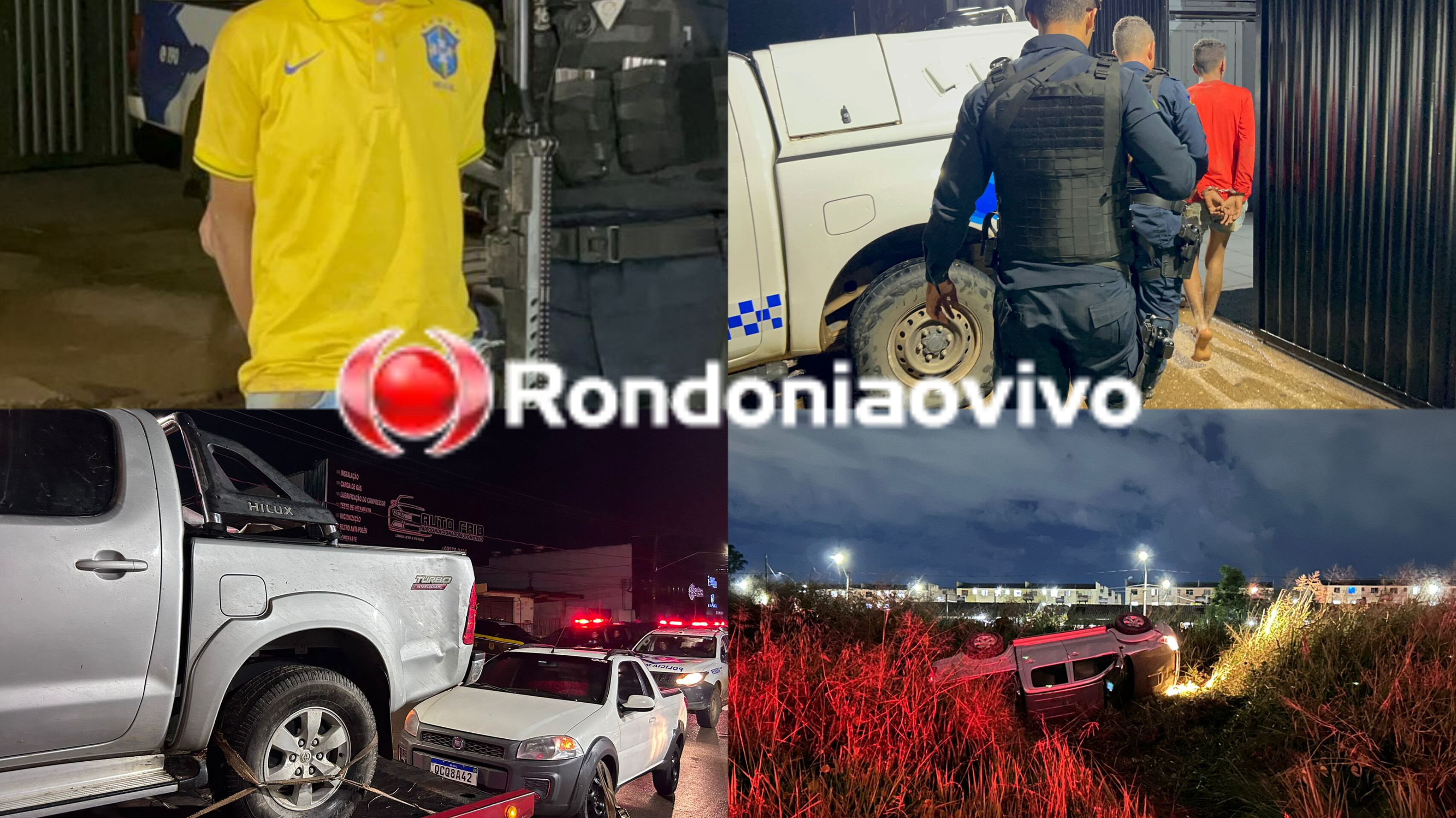 ORGULHO DO MADEIRA: Adolescentes que capotaram Hilux roubada ameaçaram matar criança durante assalto 