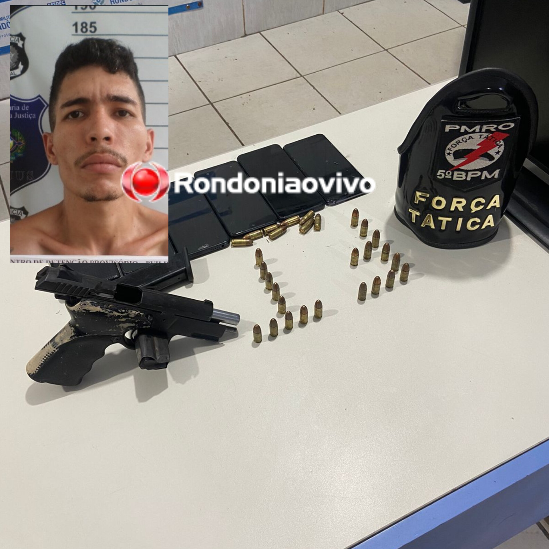 PEGO: Acusado de arrastão a acadêmicos da Unir é preso na zona Leste 