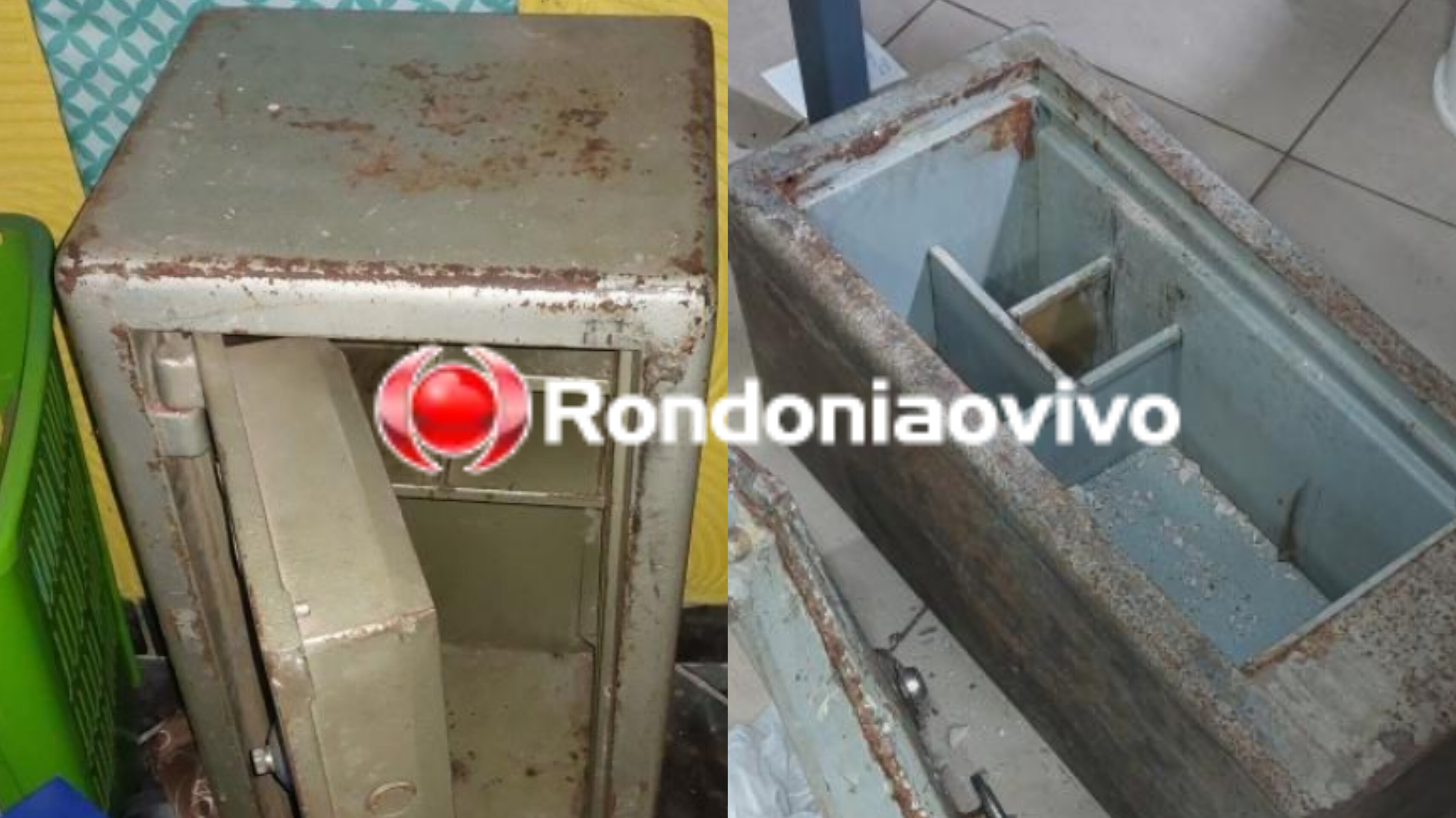 NA JOALHERIA: Bandidos arrombam cofres e fogem com mais de R$ 100 mil em joias de ouro