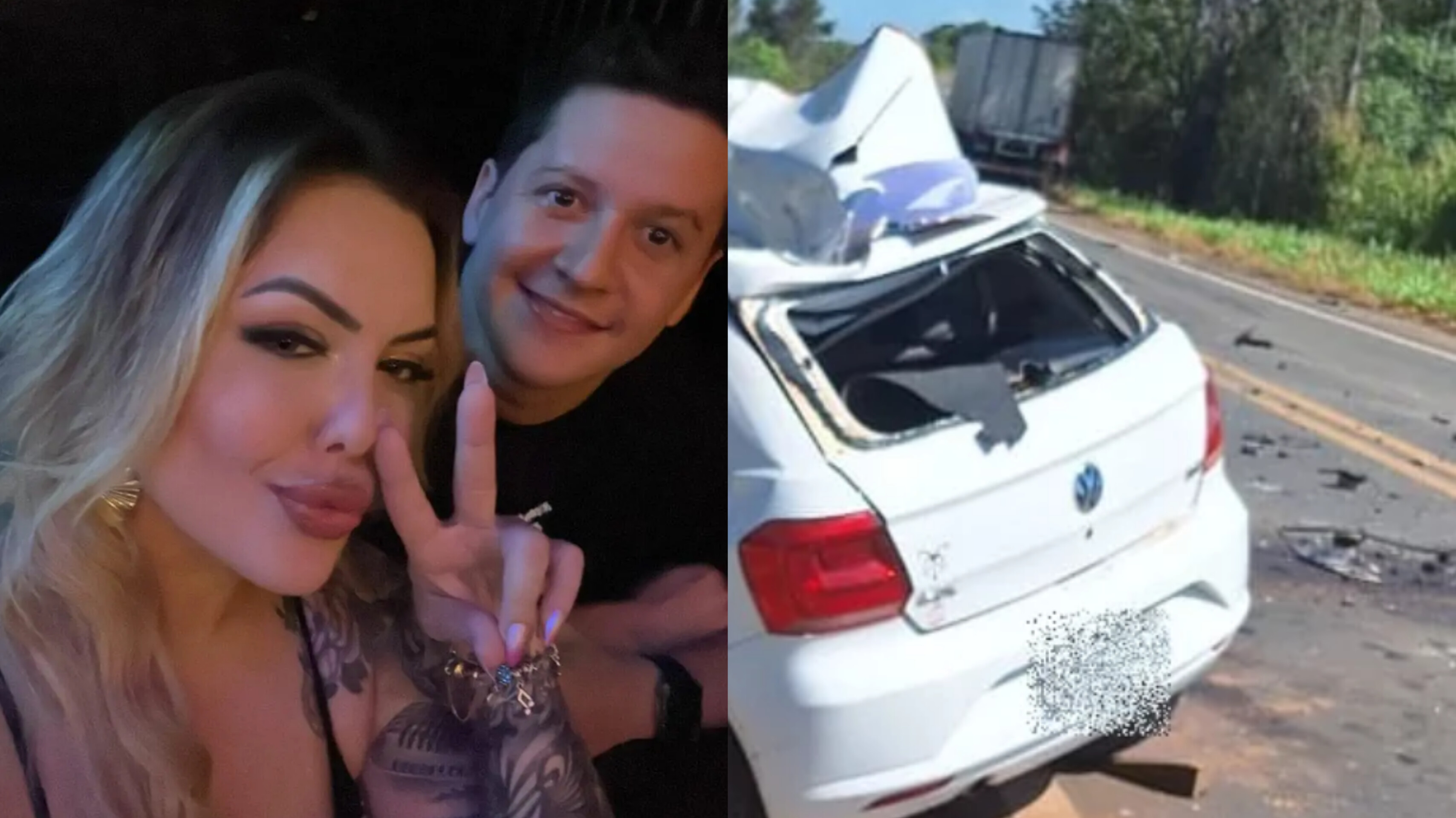 TRÁGICO: Vereador e namorada morrem após colisão frontal na BR-364