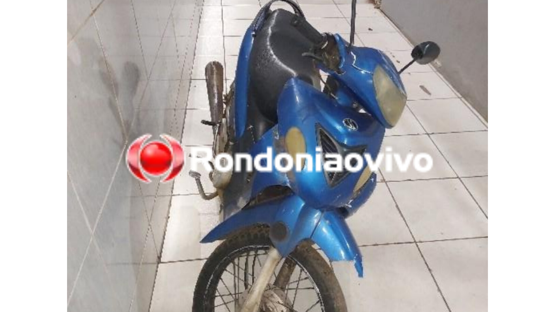 APENADA: Mulher é presa com moto roubada após voltar de balneário 