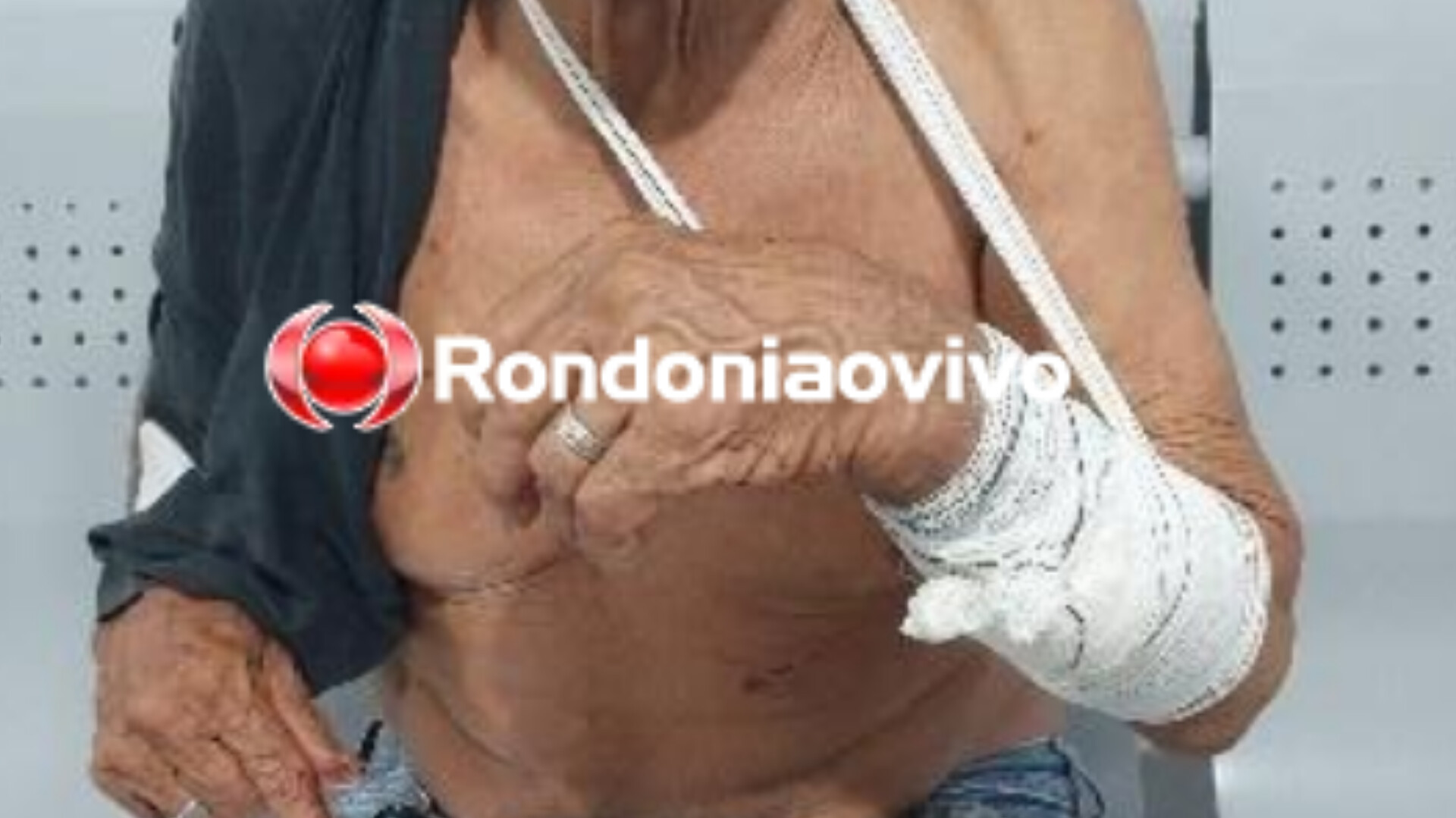 COVARDIA: Idoso é socorrido para a UPA após ser espancado pelo enteado 