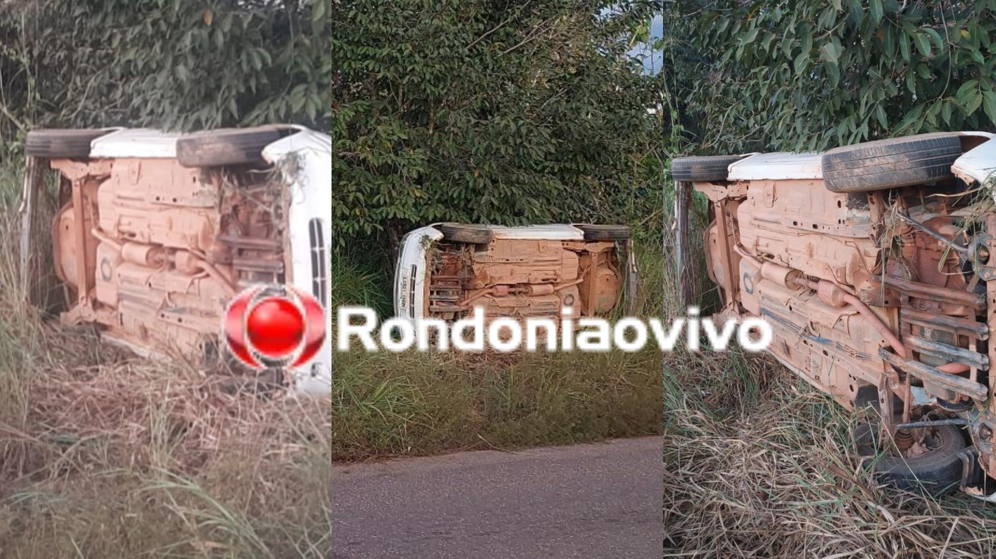 CAPOTAMENTO: Grave acidente é registrado na Avenida Rio Madeira 