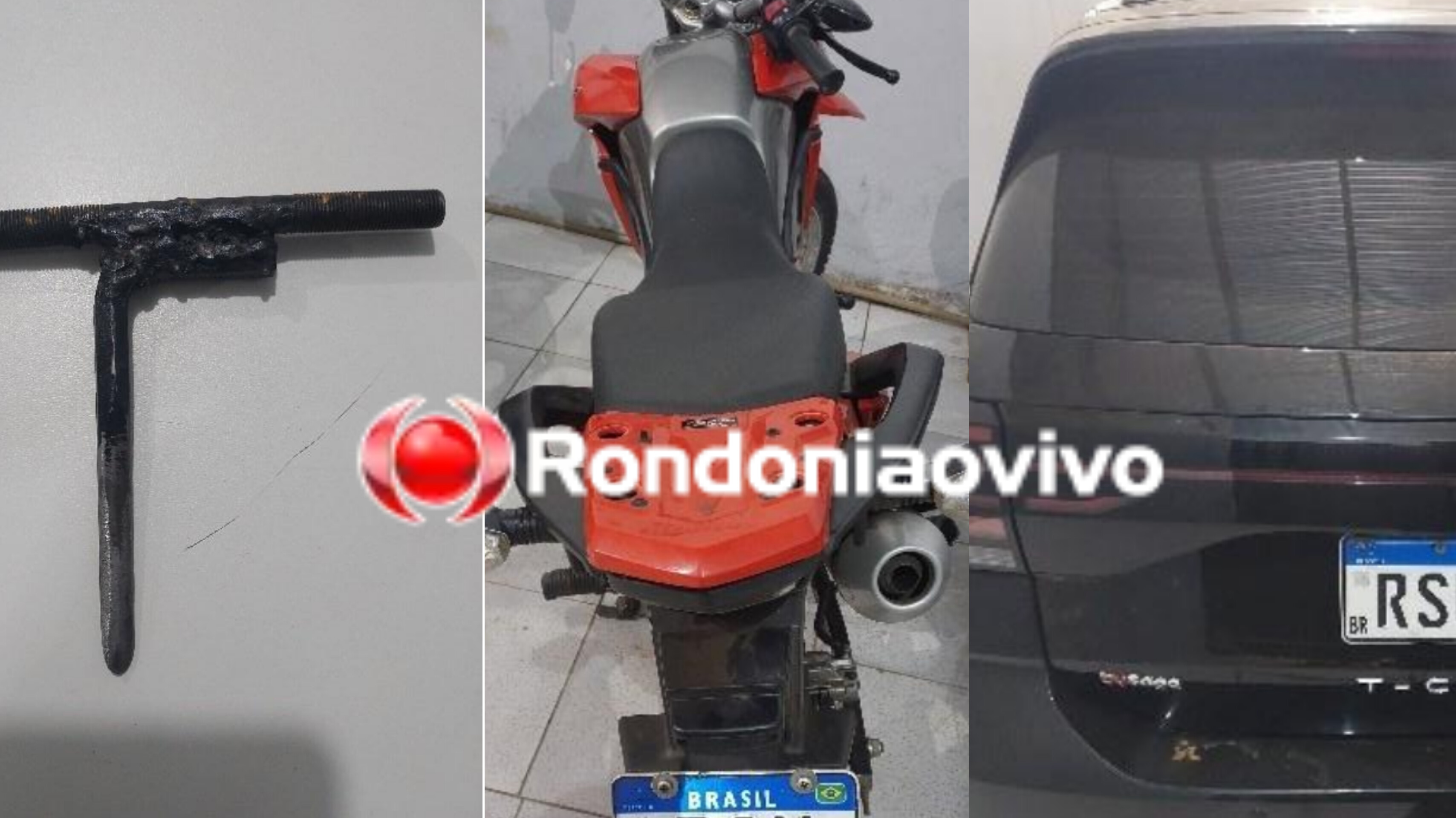 FURTADA: Dupla em T-Cross é presa após ir buscar moto no estacionamento do IG