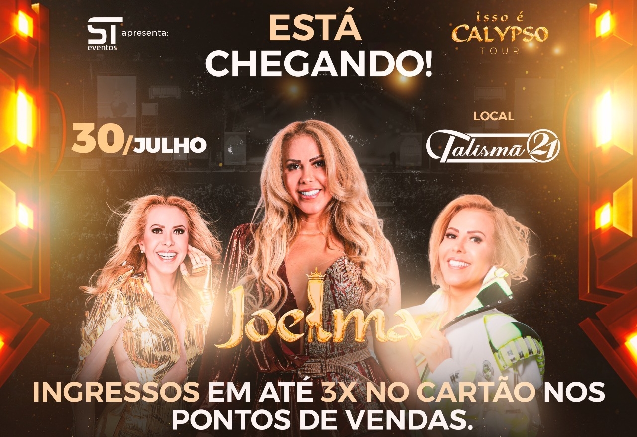 TÁ CHEGANDO A HORA: Confira os ganhadores dos ingresso para o show 'Isso é Calypso Tour'
