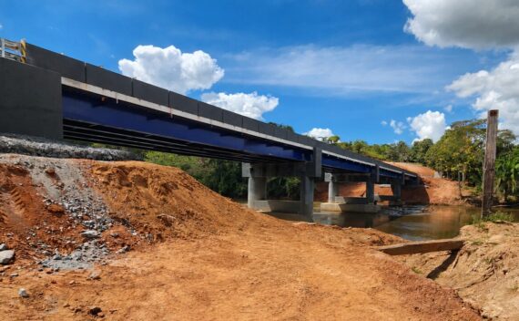 OBRA PARADA: Construção de ponte de R$ 11 milhões sobre o Rio Pimenta Bueno é suspensa pelo DER-RO 