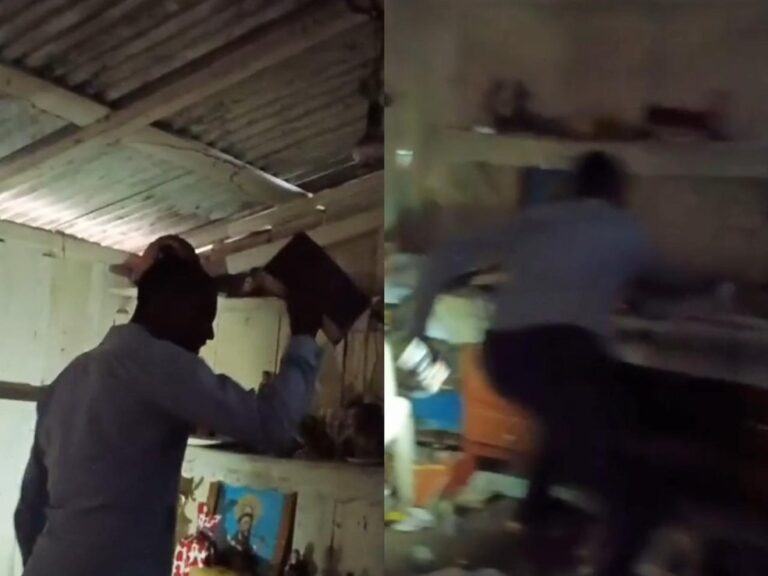 EM RONDÔNIA: Pastor evangélico invade centro de Umbanda e destrói objetos sagrados