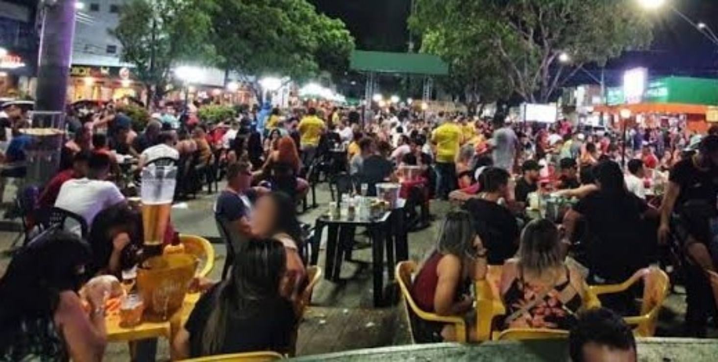 ENCAPUZADOS: Cinco bandidos invadem aniversário em clube de eventos e fazem arrastão 