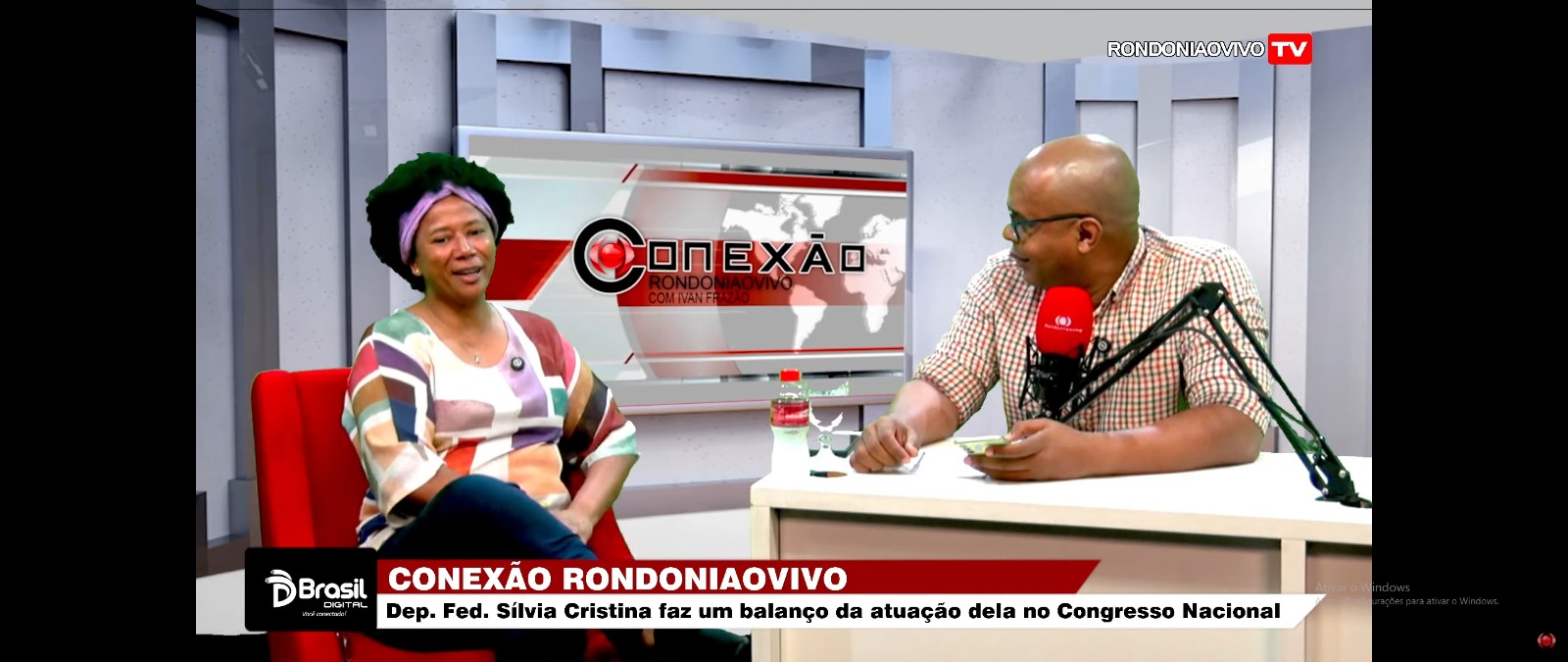 CONEXÃO RONDONIAOVIVO:  Dep. fed. Sílvia Cristina fala das ações de combate ao câncer em RO