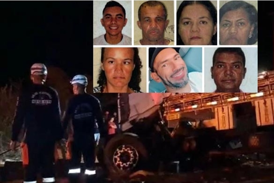 TRAGÉDIA: São pelo menos 25 os mortos no desastre da BR-324 entre ônibus e caminhão