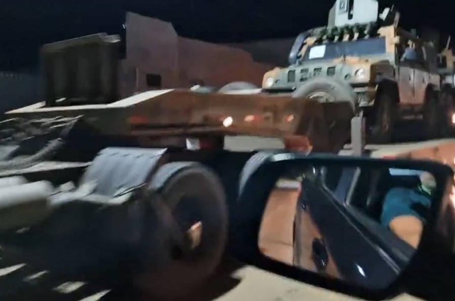 VÍDEO: Comboio do exército passa por Vilhena e imagens 'bombam' nas redes sociais