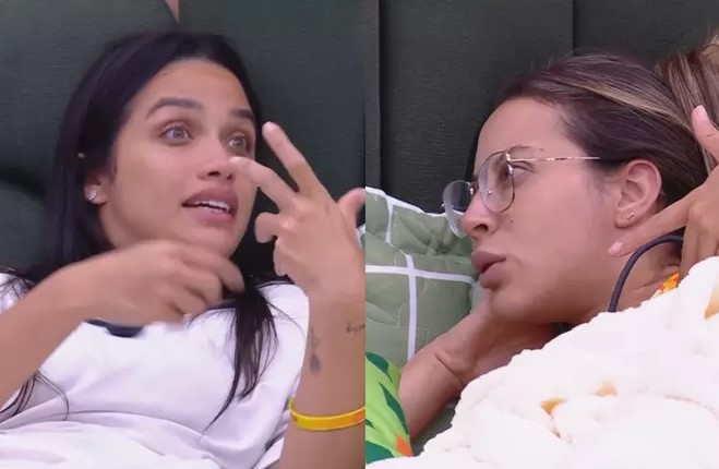 BBB 25: Renata e Eva se desentendem durante conversa sobre postura no jogo