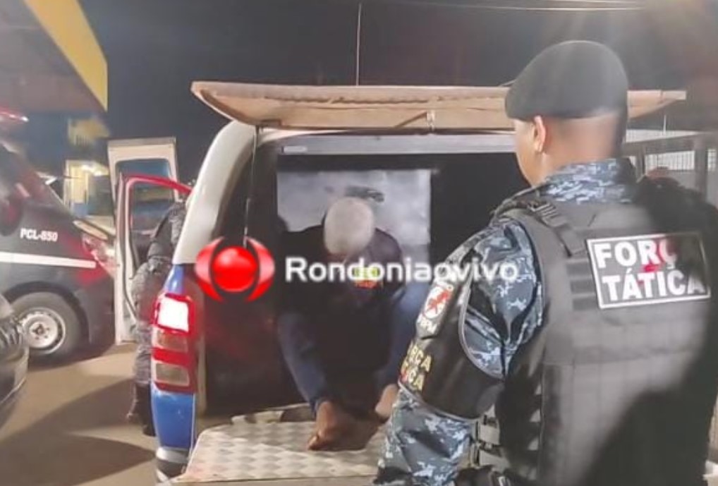 NO MEIO DA RUA: População denuncia, mulher nega ter apanhado, mas marido é preso após resistir