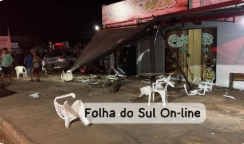 JOGOU O CARRO: Filho de político tradicional surta e quebra tudo numa distribuidora