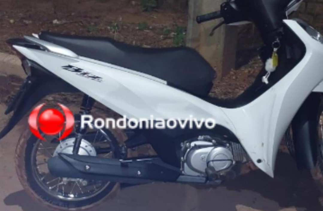 SOCORRIDA: Ladrão derruba e agride mulher em roubo de moto; PM persegue acusado