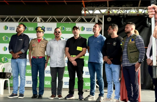DR. SANTANA: Vereador participa de solenidade de implantação da Atividade Delegada em PVH