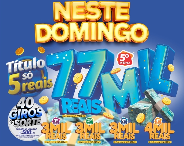 SORTEIO: Rondoncap tem 45 ganhadores com 77 mil no 5º prêmio e o título só 5 reais