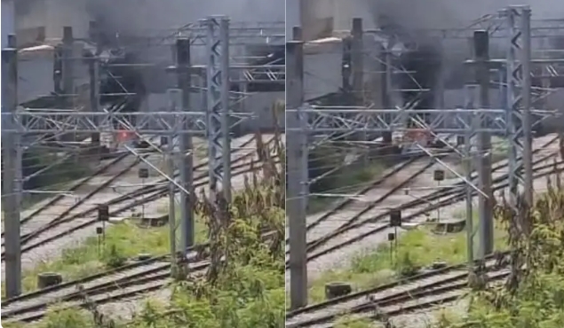 SINISTRO: Avião com um ocupante cai na estação ferroviária São Gabriel, em BH