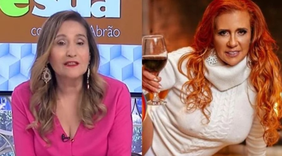 NÃO SABIA: Sonia Abrão descobre romance de irmão com Rita Cadillac ao vivo