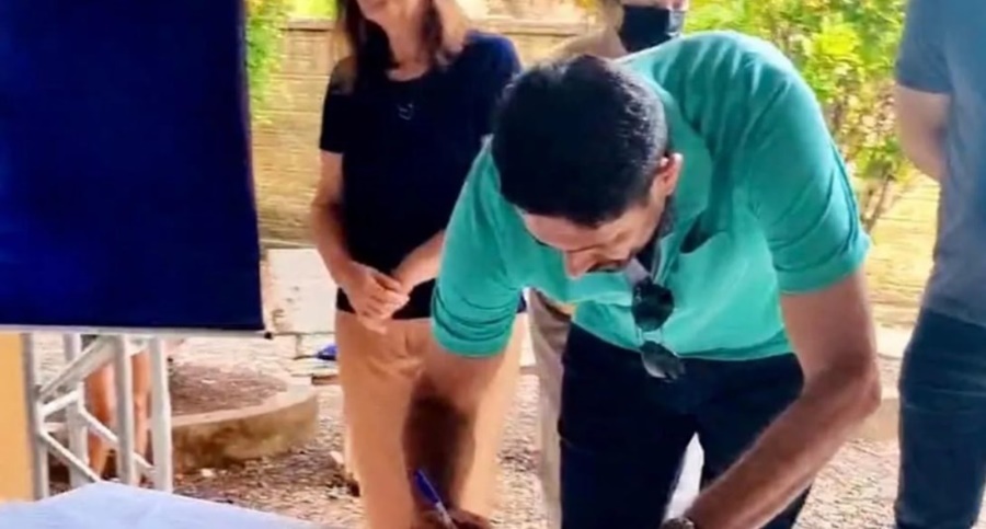 SAÚDE: Márcio Pacele comemora início de construção de UBS em Vista Alegre