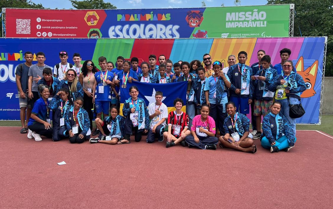PARAOLIMPÍADAS ESCOLARES: Rondônia encerra 1º bloco com 24 medalhas conquistadas