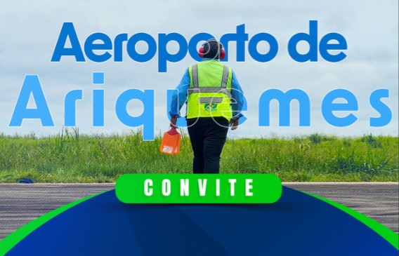 ARIQUEMES: Inauguração do terminal provisório do aeroporto acontece dia 8 de abril
