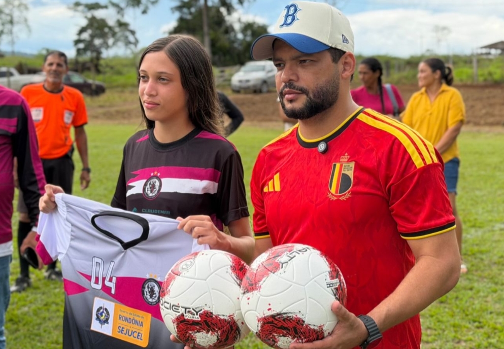 EDEVALDO NEVES: Deputado reforça apoio ao esporte e investe na juventude de Mirante da Serra