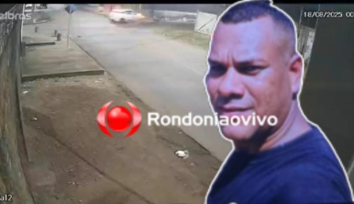 ATROPELAMENTO: Vídeo mostra acidente que resultou na morte de motociclista na zona Sul