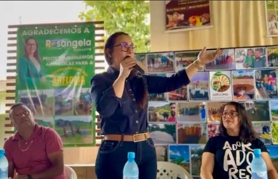 ROSANGELA DONADON: Deputada entrega implementos agrícolas para agricultores de Ouro Preto do Oeste