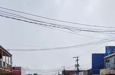 CHUVA DO CAJU: Chuva que caiu nesta tarde amenizou a temperatura de Porto Velho