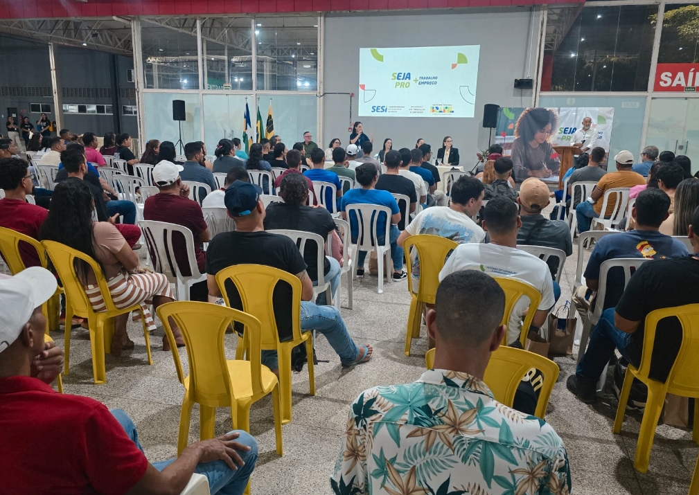 CAPACITAÇÃO: SESI-RO dá início às aulas do Seja Pro+ Trabalho e Emprego